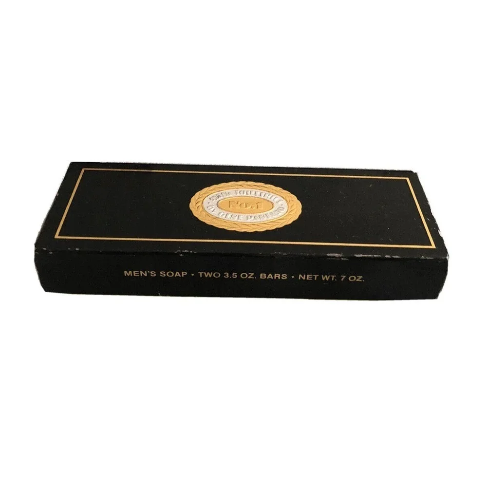 Gene Pantuso No.1 Soap Two 3.5 Oz Bars Vintage New Old Stock A Man’s Soap